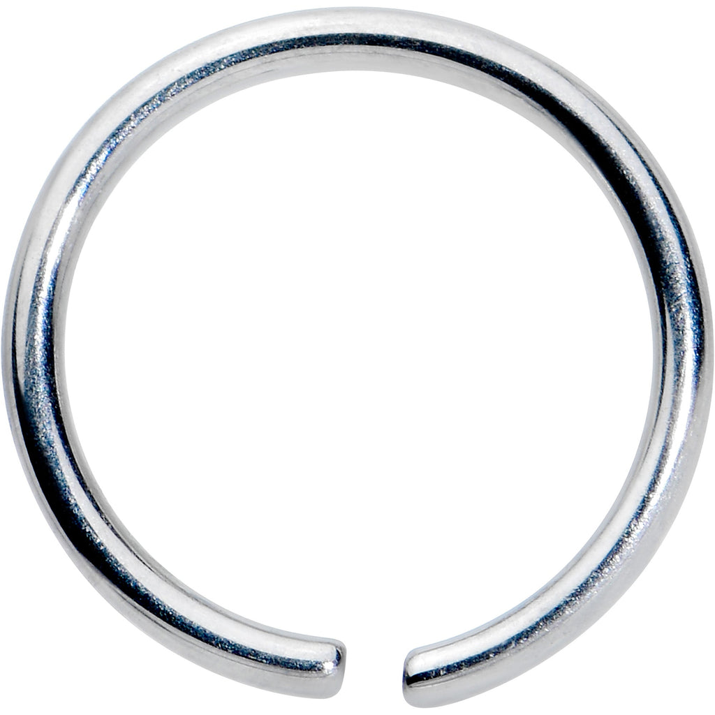 BodyCandy 20G 7mm Grade 23 Titanium Bendable Hoop Ring — main product shot