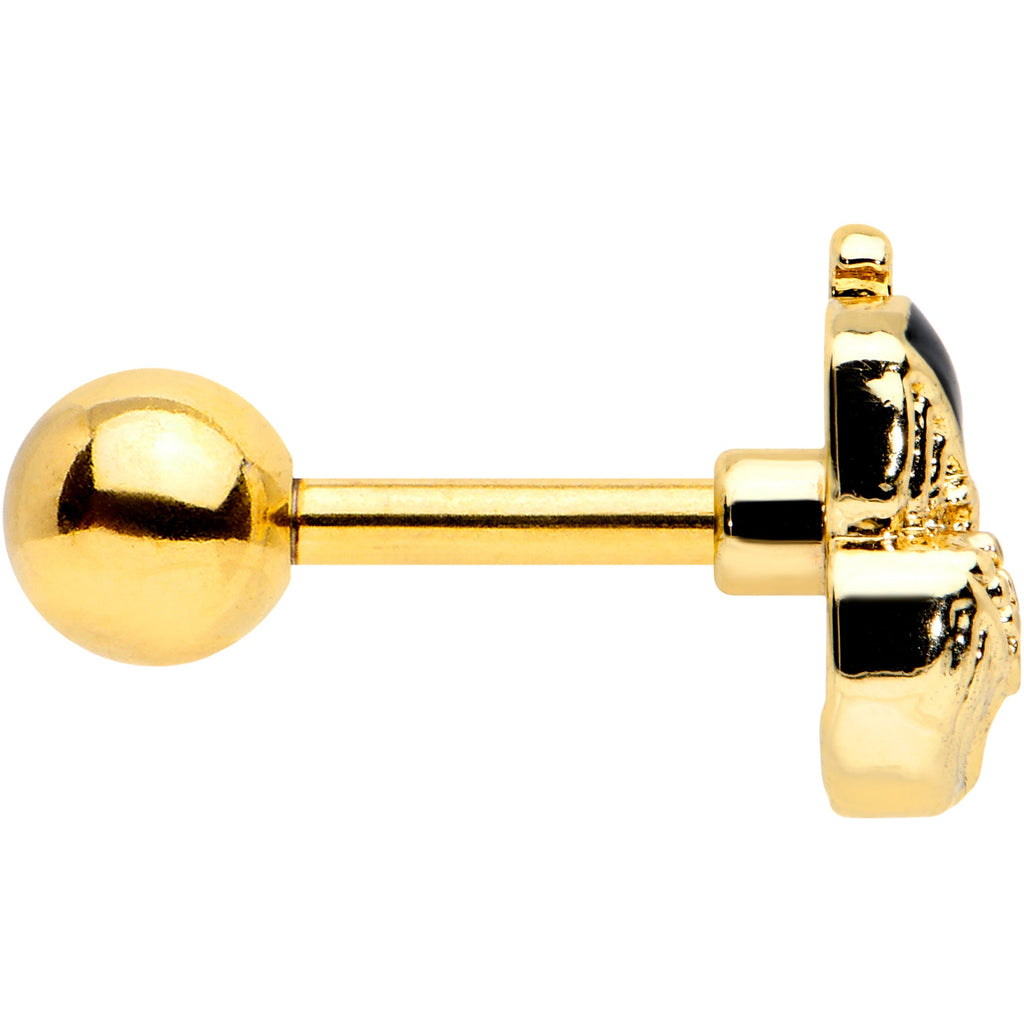 BodyCandy 16G 1/4 Gold Tone Mom Baby Whale Orca Cartilage Tragus Earring — lifestyle context