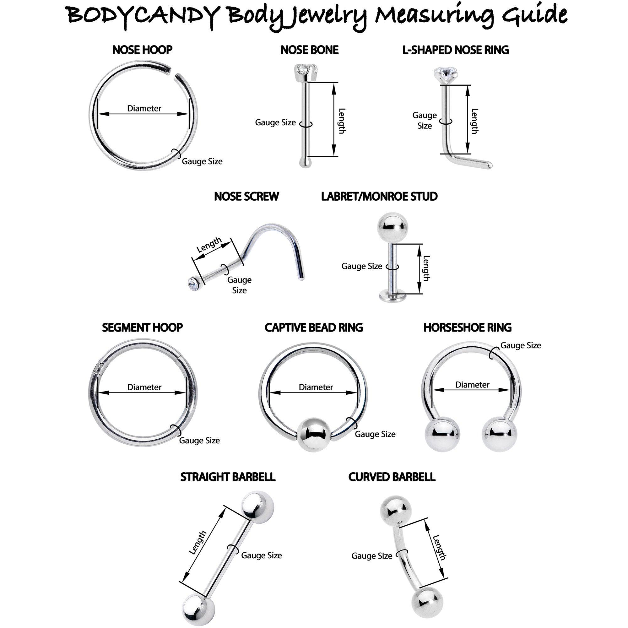 BodyCandy 20G 5/16 Gold Tone Mom Baby Orca Whale Nose Hoop — alternative angle