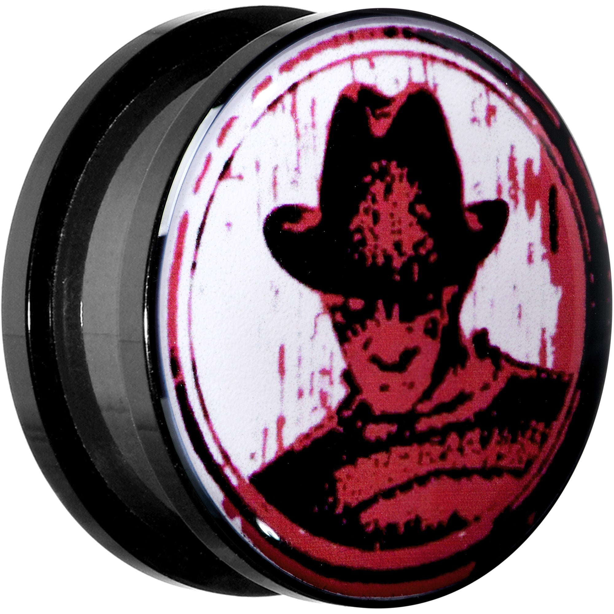 BodyCandy Licensed Nightmare on Elm Street Black Freddy Screw Fit Plug Set — lifestyle context