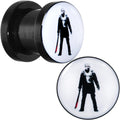 BodyCandy Licensed Friday the 13th Black Jason Voorhees Screw Fit Plug Set — in-use photo