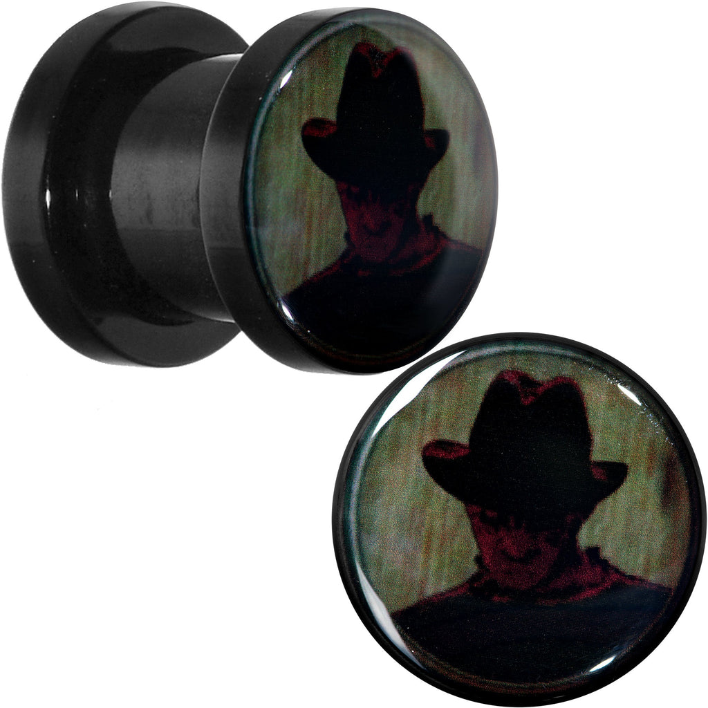 BodyCandy Licensed Nightmare on Elm Street Dark Freddy Screw Fit Plug Set — in-use photo