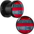 BodyCandy Licensed Nightmare on Elm Street Freddy Stripes Screw Fit Plug Set — in-use photo