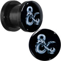 BodyCandy Licensed Dungeons & Dragons Ampersand Black Screw Fit Plug Set — alternative angle