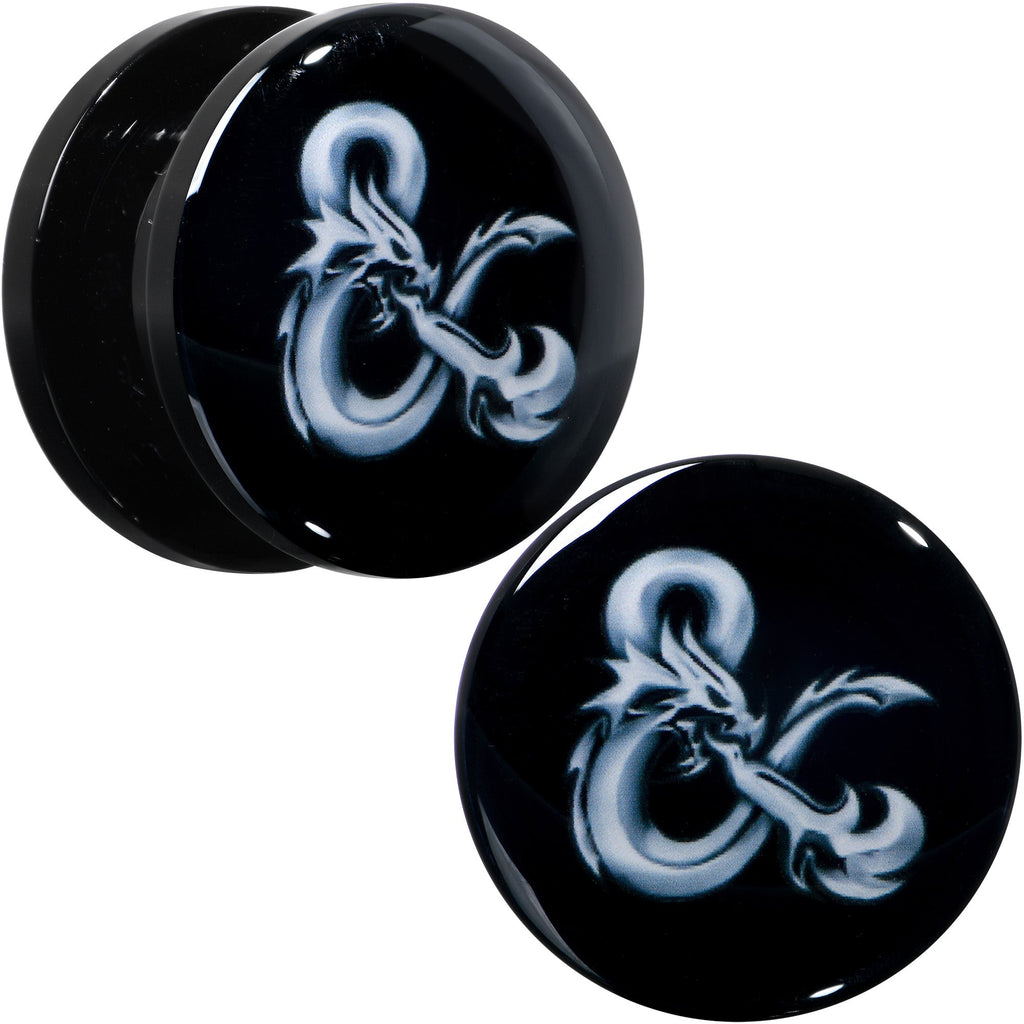 BodyCandy Licensed Dungeons & Dragons Ampersand Black Screw Fit Plug Set — packaging