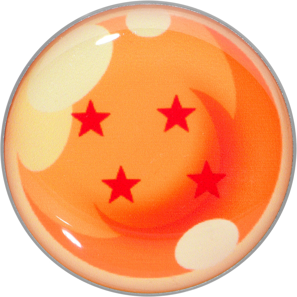 BodyCandy Licensed Dragonball Z Orange 4 Starball Screw Fit Plug Set — side view
