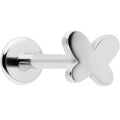 BodyCandy 16G 5/16 Simple Butterfly Internally Threaded Labret Monroe Tragus — main product shot