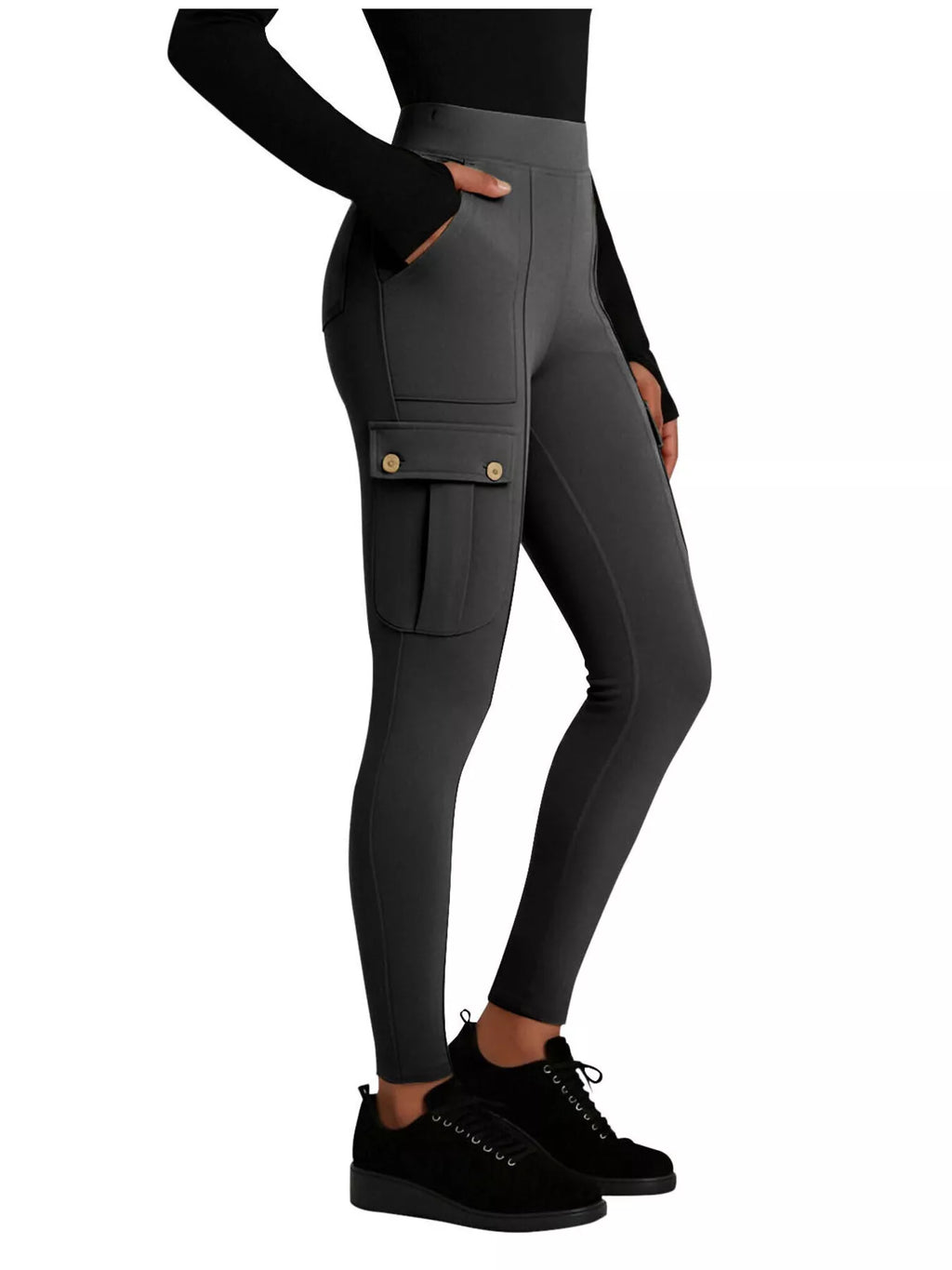 High Waist Active Pants