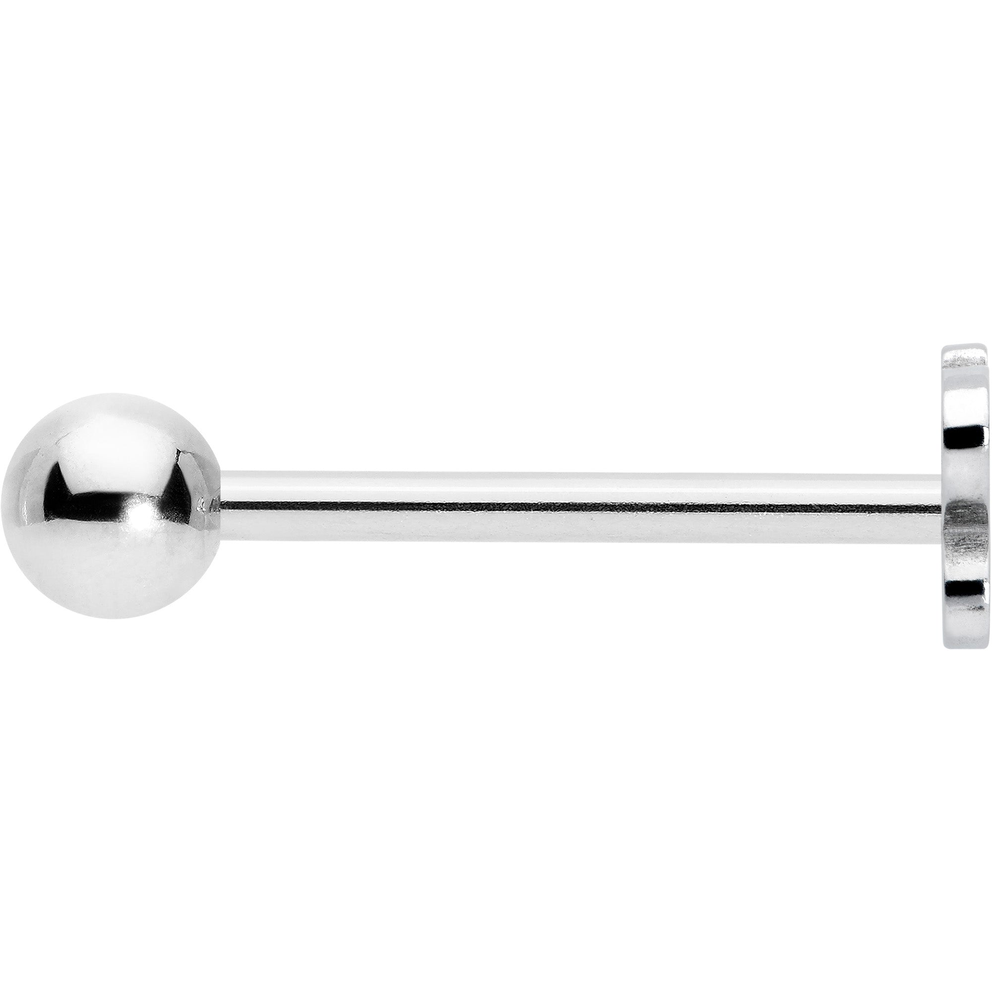 BodyCandy Simply Elegant Butterfly Barbell Tongue Ring — lifestyle context