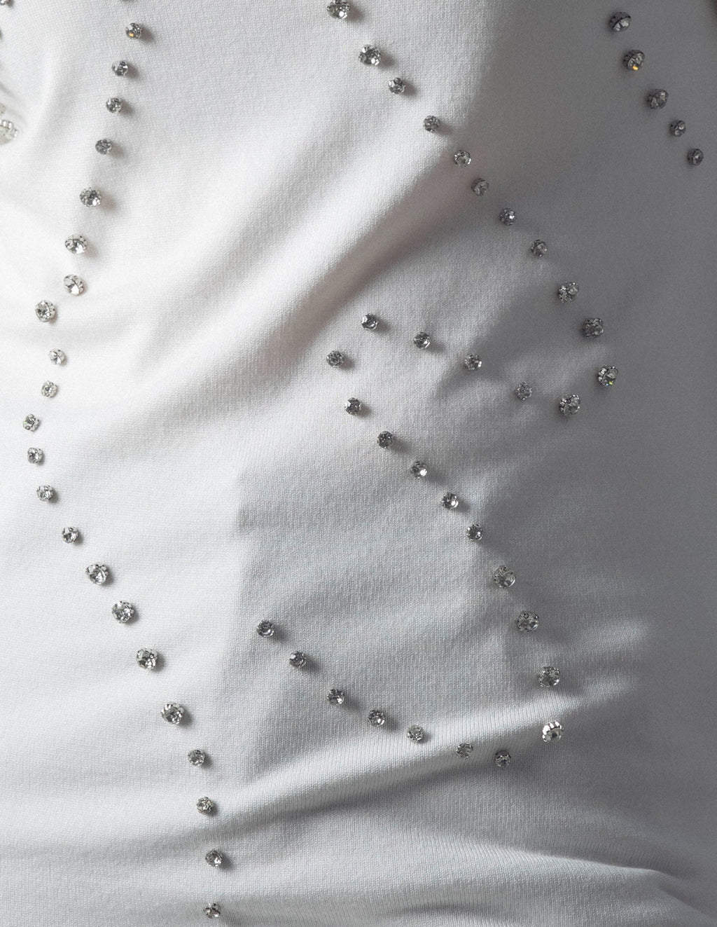 KADOU BOUTIQUE Rhinestone Holiday Sweater — lifestyle context