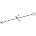 BodyCandy 14G Straight Razor Industrial Barbell 38mm — main product shot