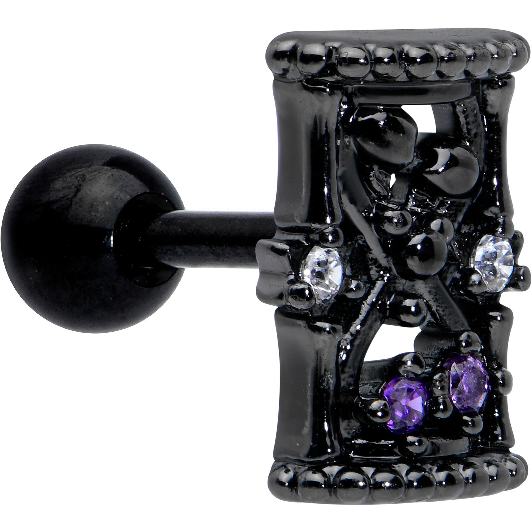 Purple Earrings