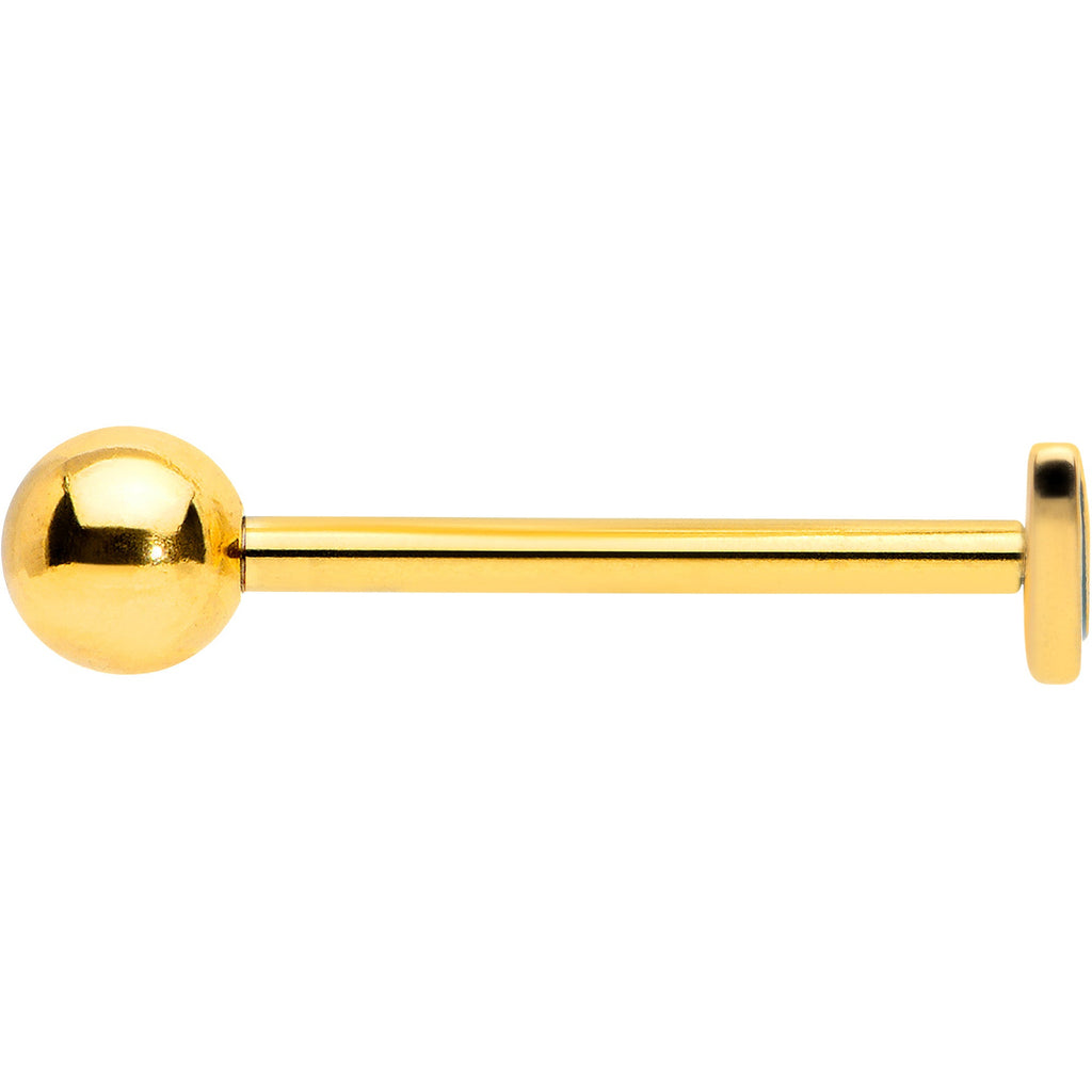BodyCandy Gold Tone Watermelon Bite Barbell Tongue Ring — lifestyle context