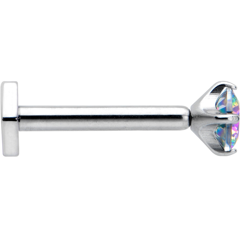 BodyCandy 16G 5/16 Vitrail CZ Gem ASTM F-136 Implant Grade Titanium Hex End Labret Tragus — lifestyle context
