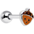 BodyCandy 16G 5/16 Acorn Face Brown Autumn Cartilage Tragus Earring — main product shot