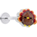 BodyCandy 16G 5/16 Sweet Tiny Turkey Thanksgiving Labret Monroe Tragus — main product shot