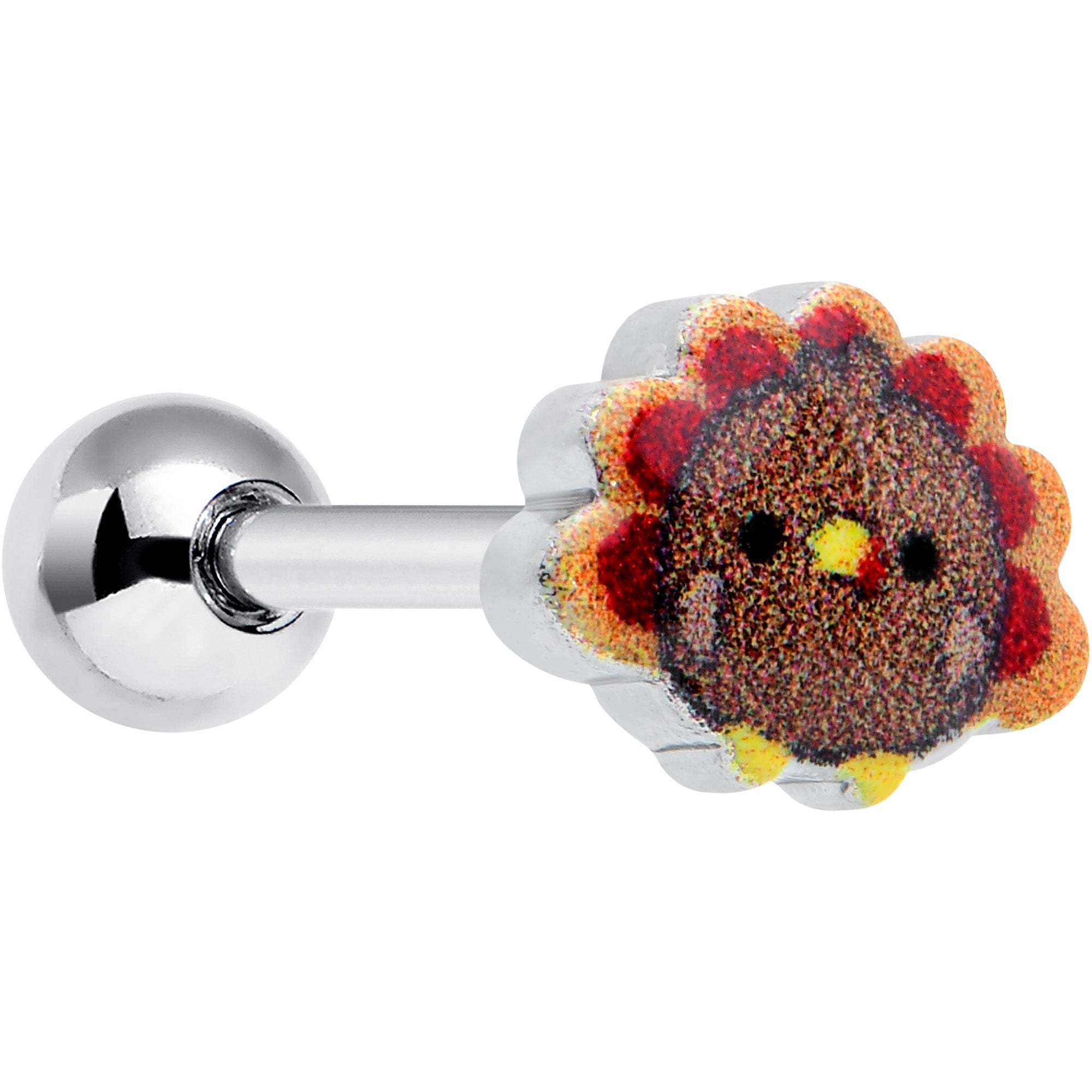 BodyCandy 16G 5/16 Sweet Tiny Turkey Thanksgiving Cartilage Tragus Earring — main product shot