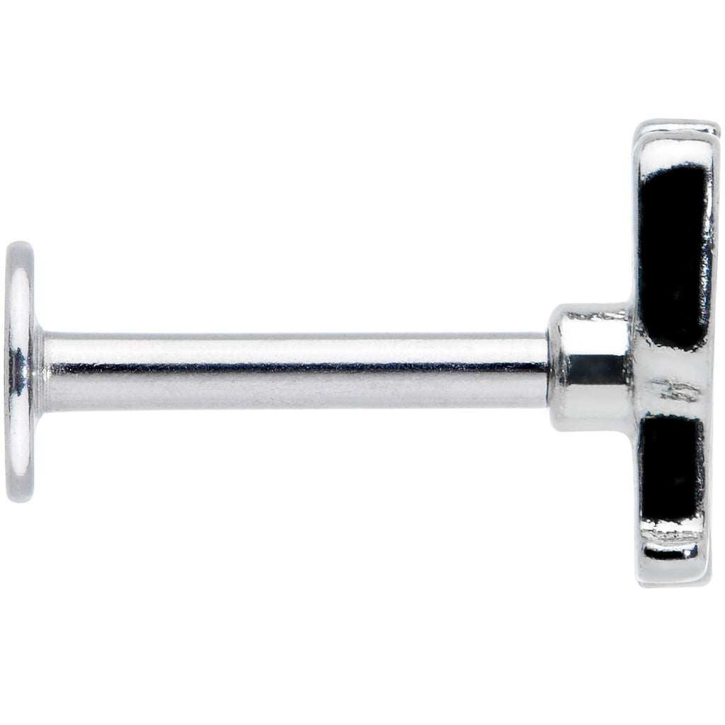 BodyCandy 16G 5/16 Champagne Bottle Flute Yellow Labret Monroe Tragus — lifestyle context