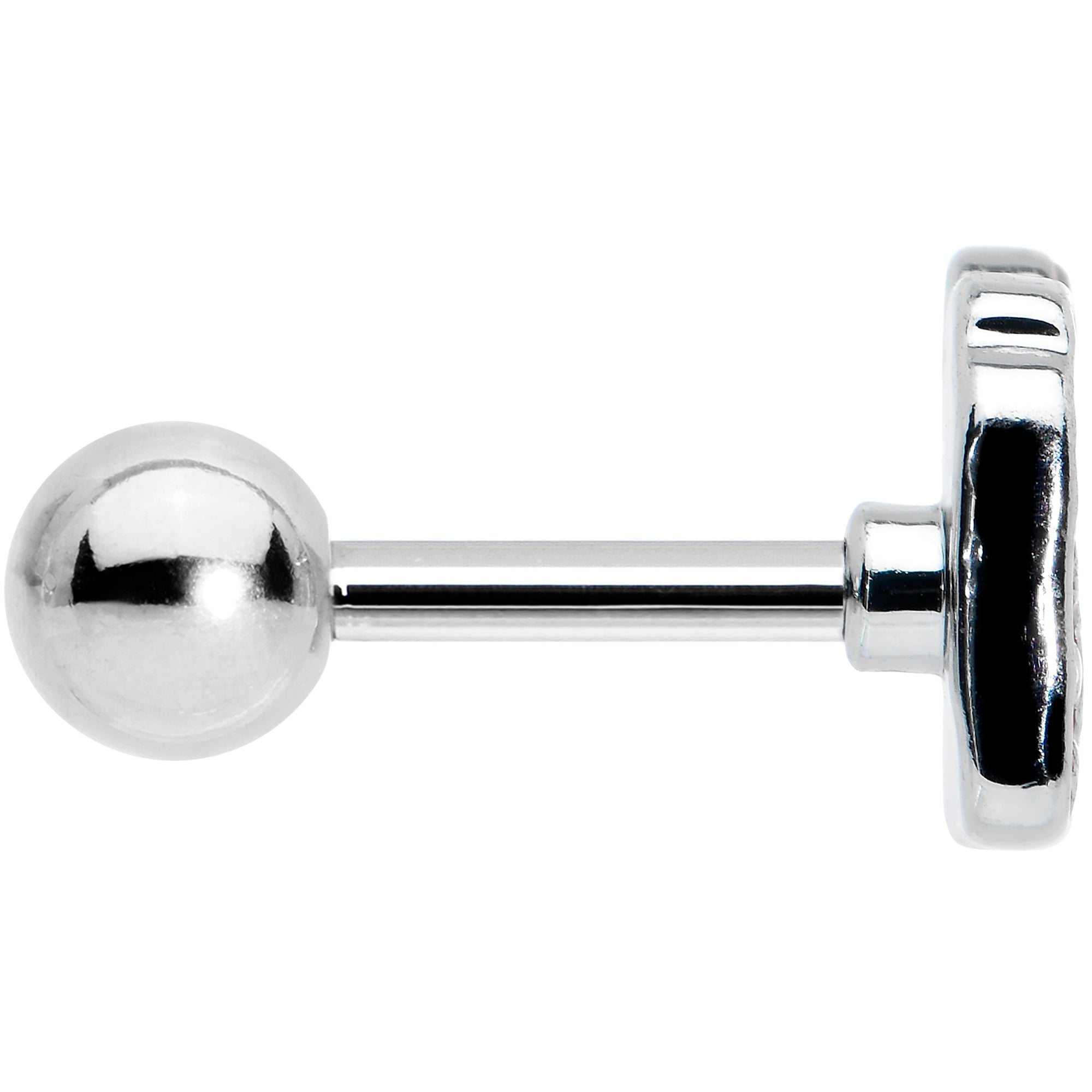 BodyCandy 16G 1/4 Sweet Hot Cocoa Marshmallow Cartilage Tragus Earring — lifestyle context