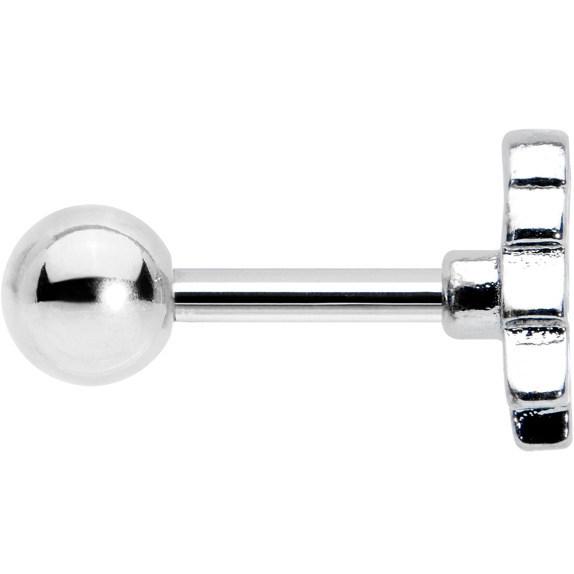 BodyCandy 16G 1/4 Happy Christmas Tree Hat Cartilage Tragus Earring — lifestyle context