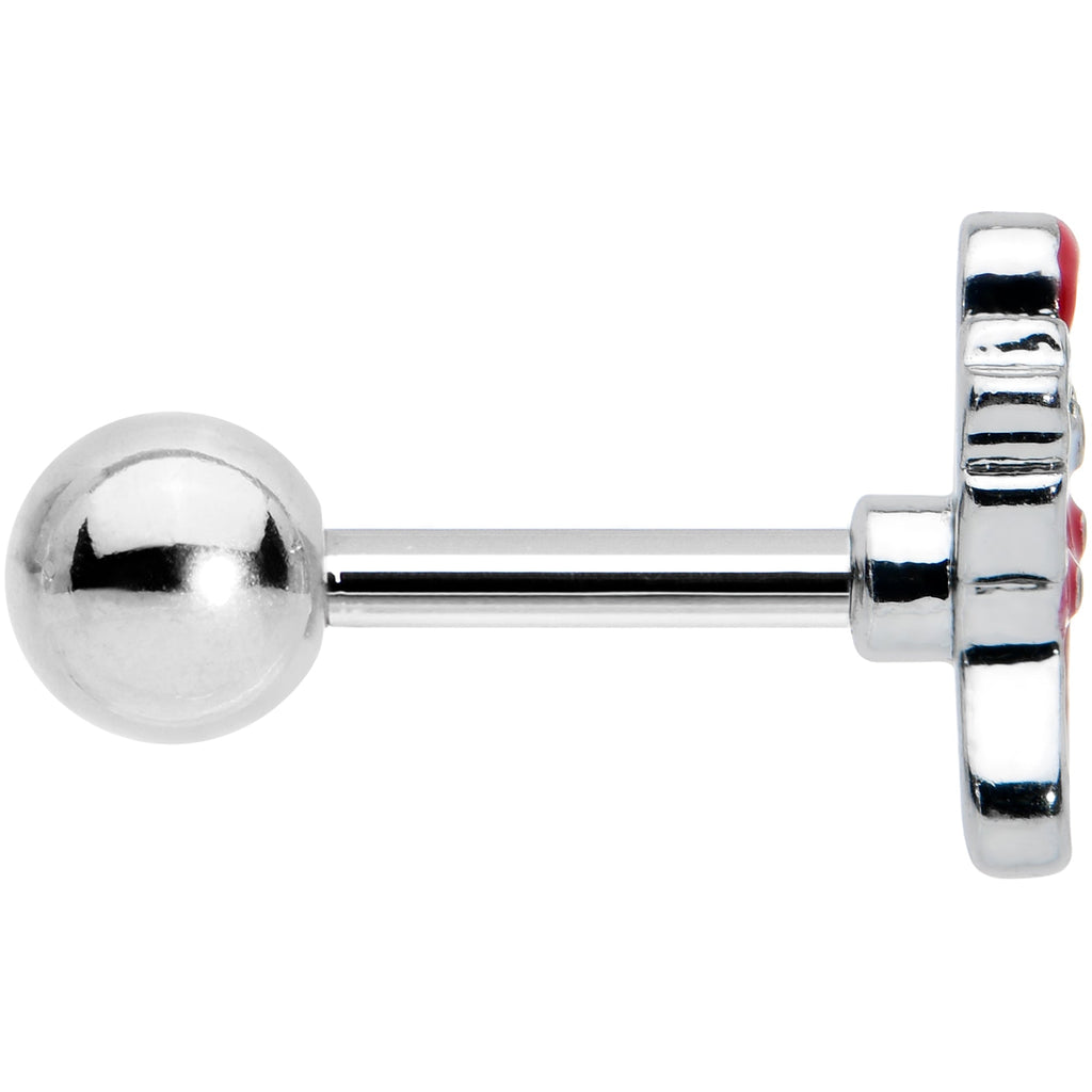BodyCandy 16G 1/4 Happy Christmas Stocking Red Cartilage Tragus Earring — lifestyle context