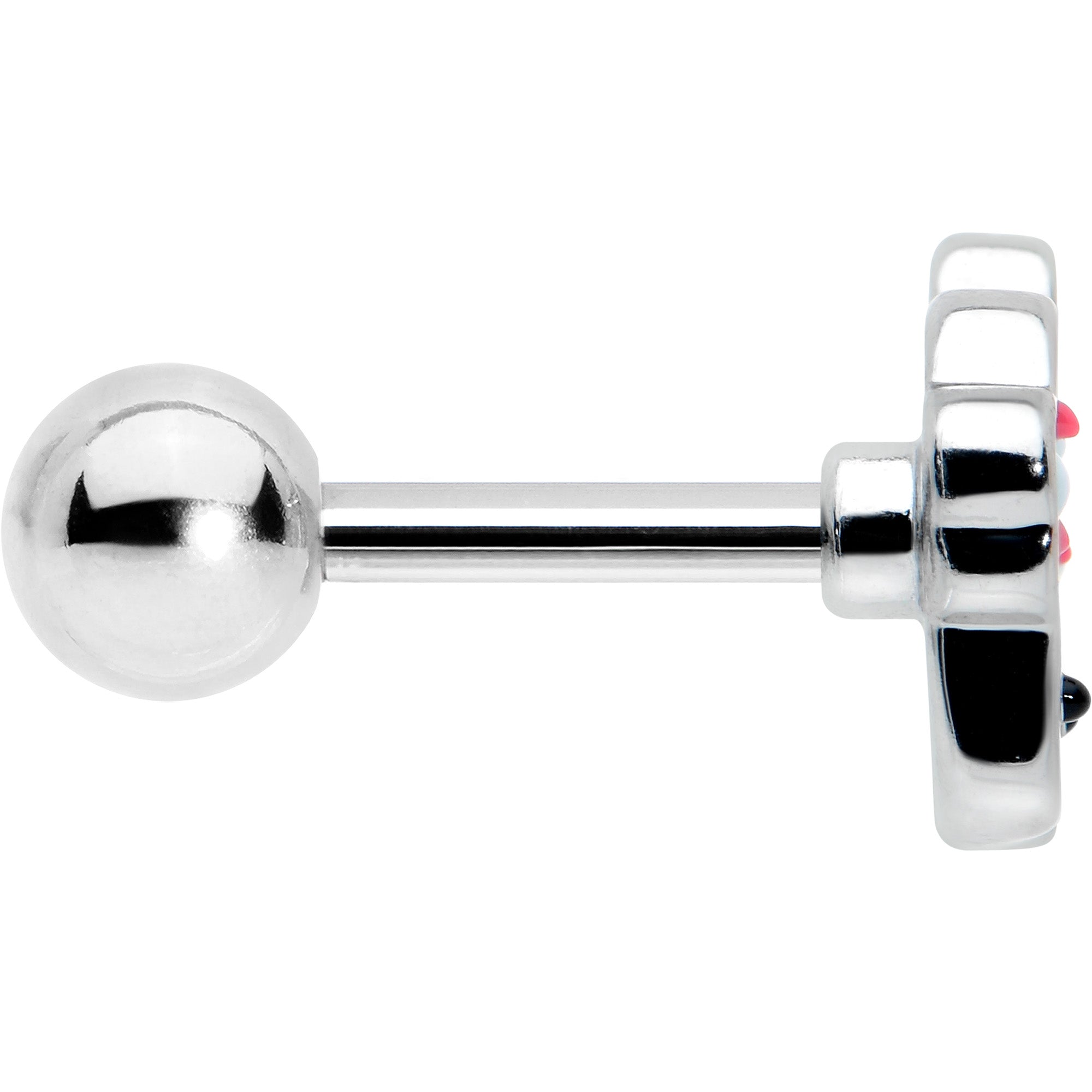 BodyCandy 16G 1/4 Sweet Happy Cupcake Cartilage Tragus Earring — lifestyle context