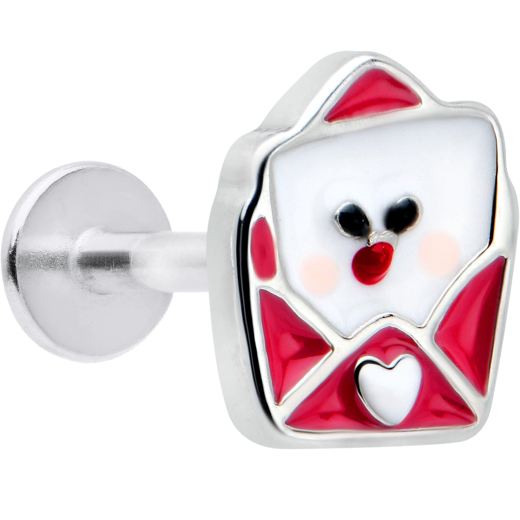 BodyCandy 16G 5/16 Sweet Love Letter Valentine Labret Monroe Tragus — main product shot