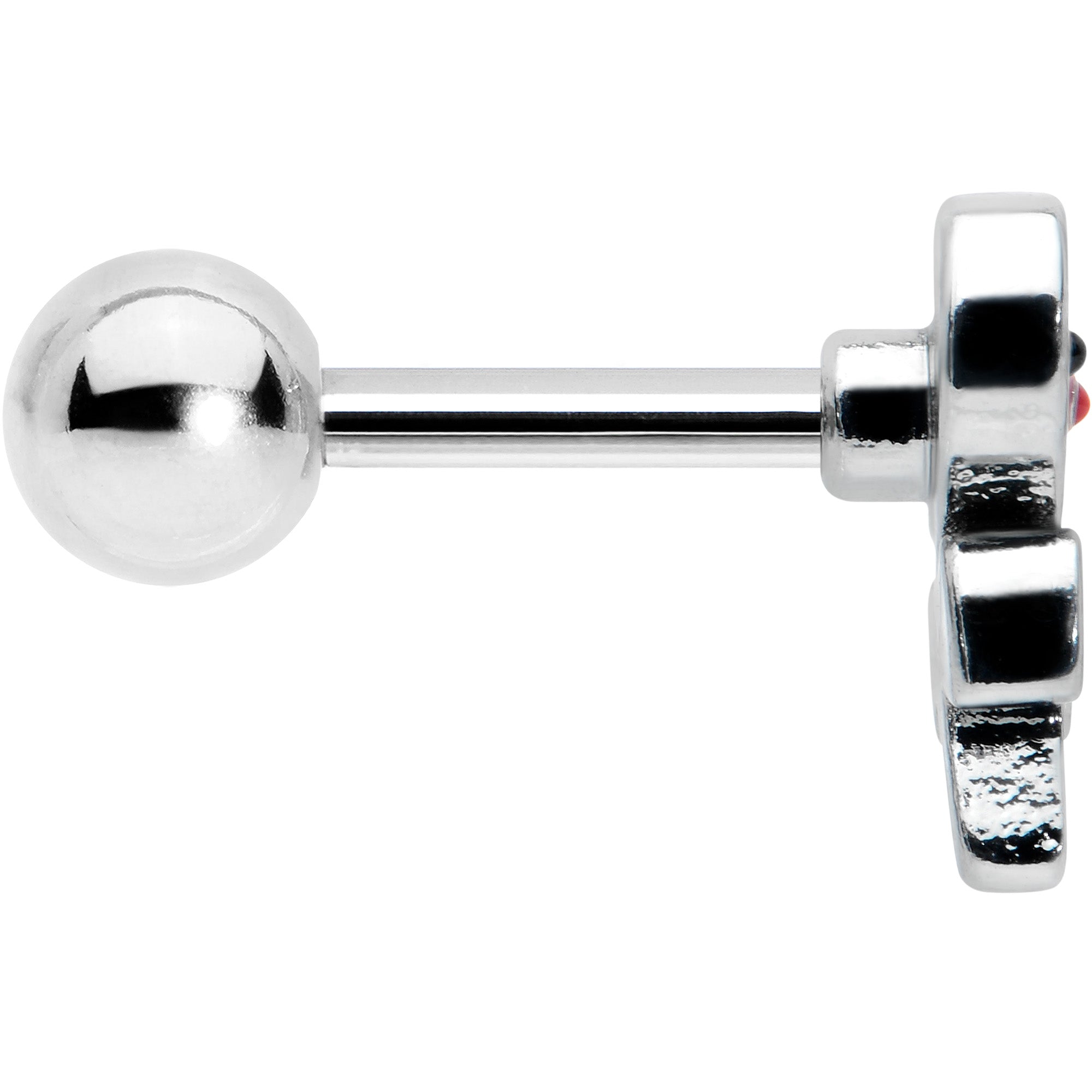BodyCandy 16G 1/4 Sweet Happy Heart Lollipop Cartilage Tragus Earring — lifestyle context