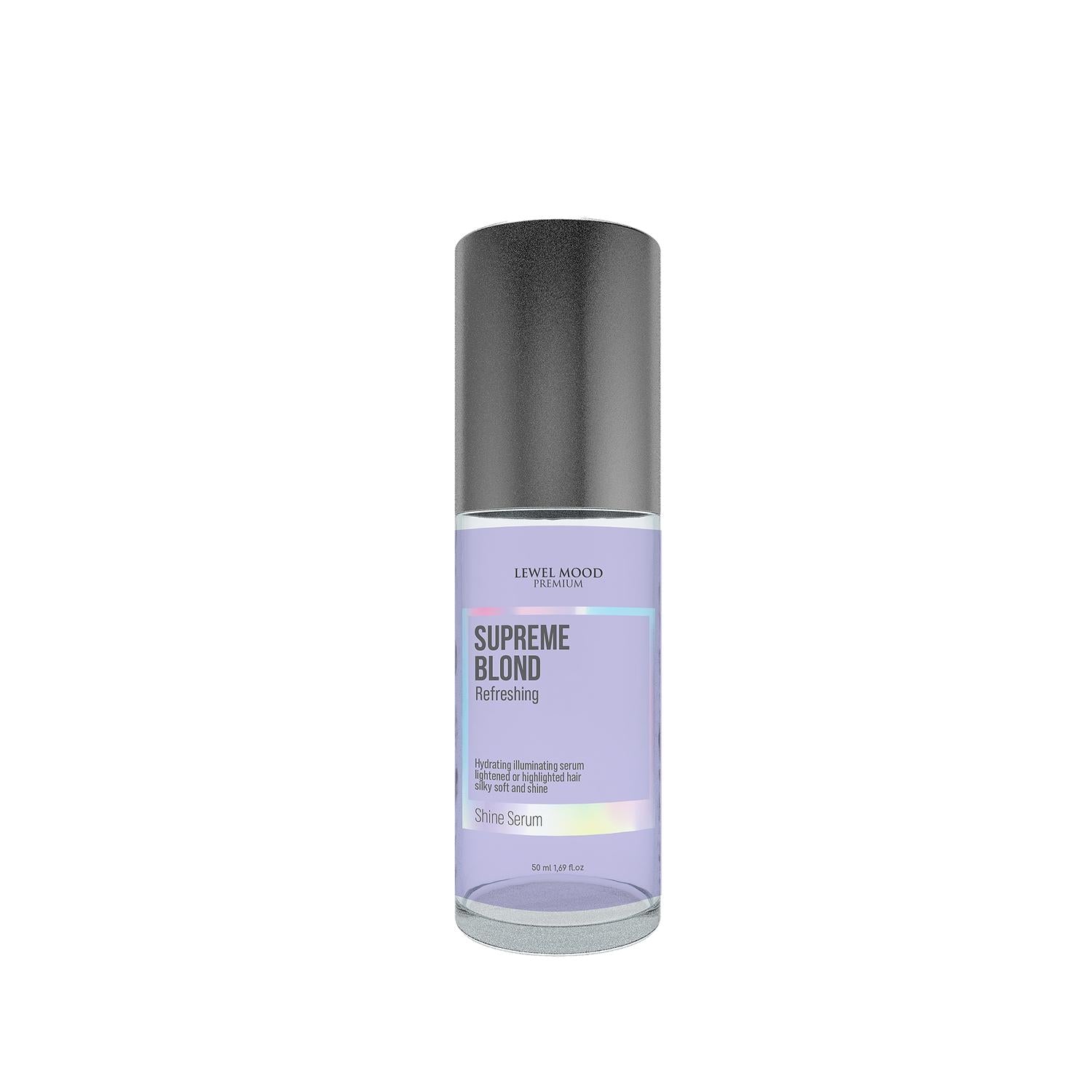 Lewel Mood Premium Supreme Blond Hair Care Serum for Blonde & Light Hair - Nourishing, Premium Quality, 50ml