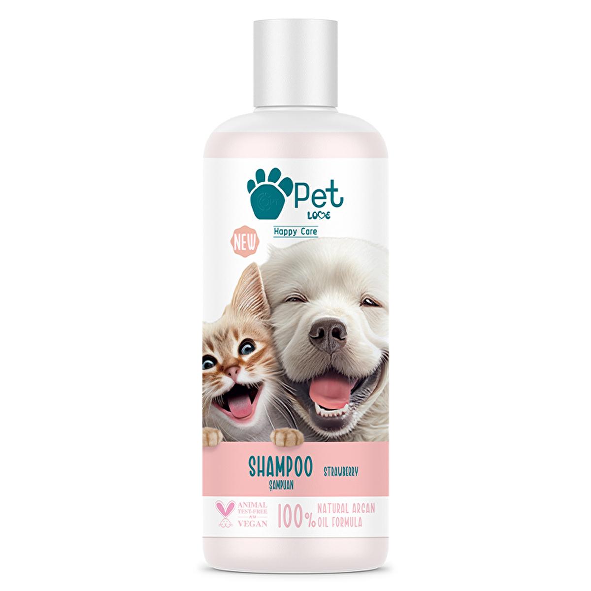 Pet Love Argan Oil Shampoo for Cats and Dogs - Natural, Gentle, and Effective Pet Care