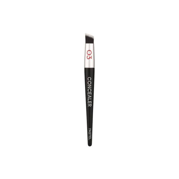 Pastel Profashion Concealer Brush for Precise Eye Makeup Application - Dense Bristle Structure, Special Cut for Easy Concealer Distribution