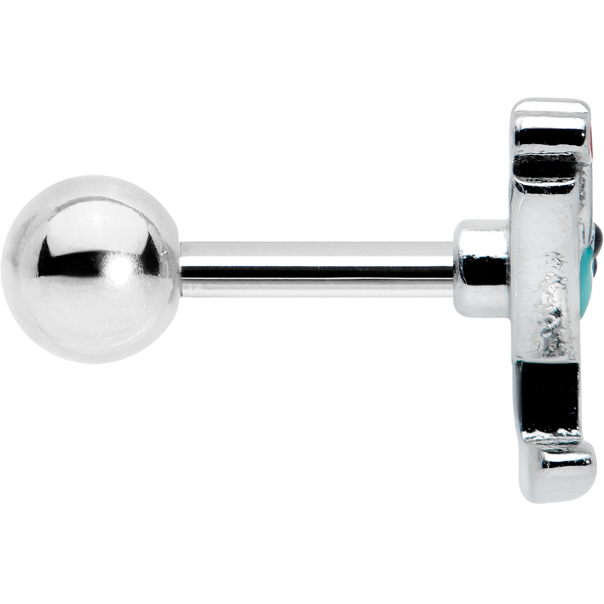 BodyCandy 16G 1/4 Sweet Martini Glass Heart Cartilage Tragus Earring — lifestyle context