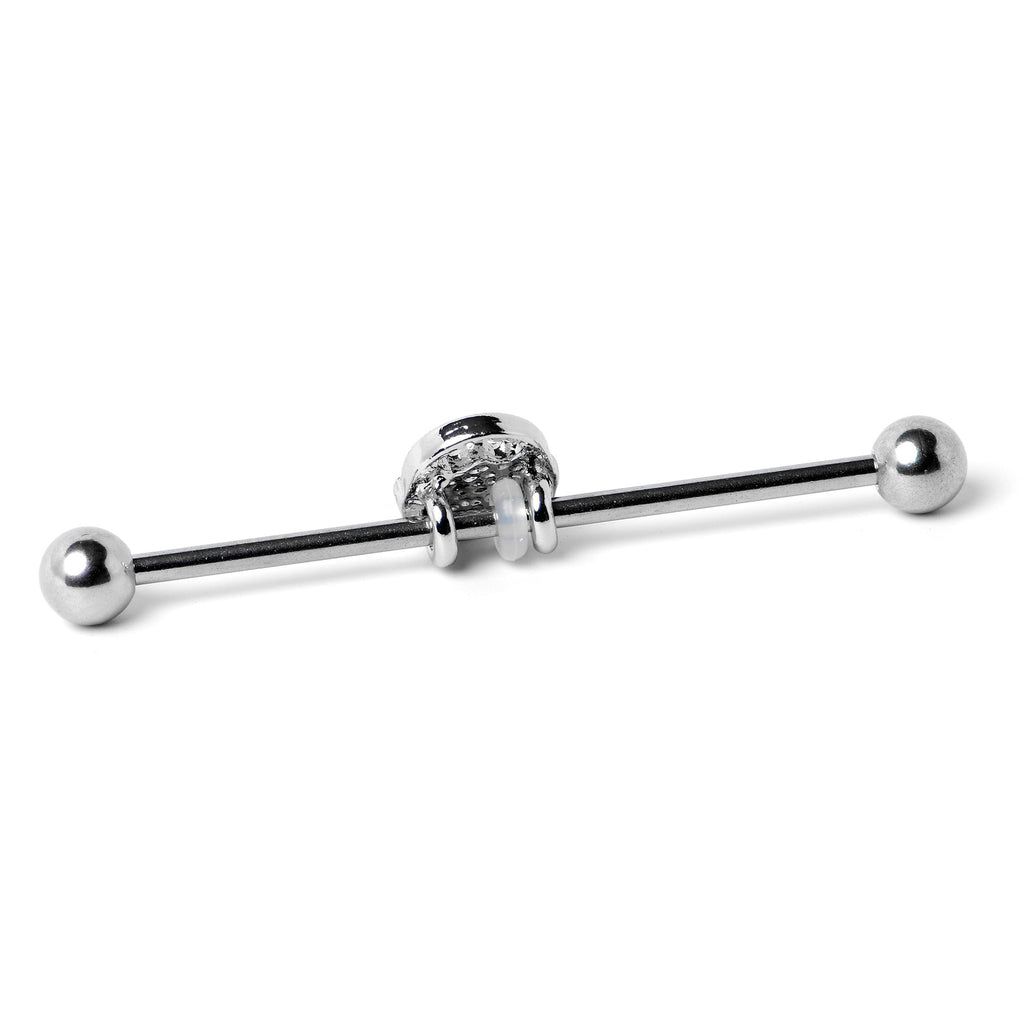 BodyCandy 14G Celebration Easter Basket Industrial Barbell 38mm — back view