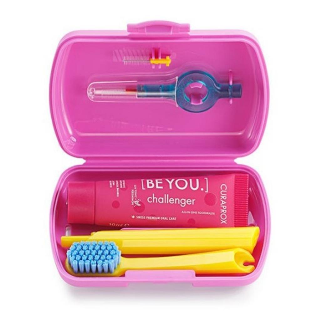 Curaprox 5460 Travel Set - Red