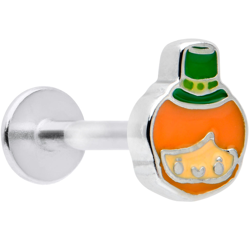 BodyCandy 16G 5/16 Sweet Happy Leprechaun St Patricks Labret Monroe Tragus — main product shot