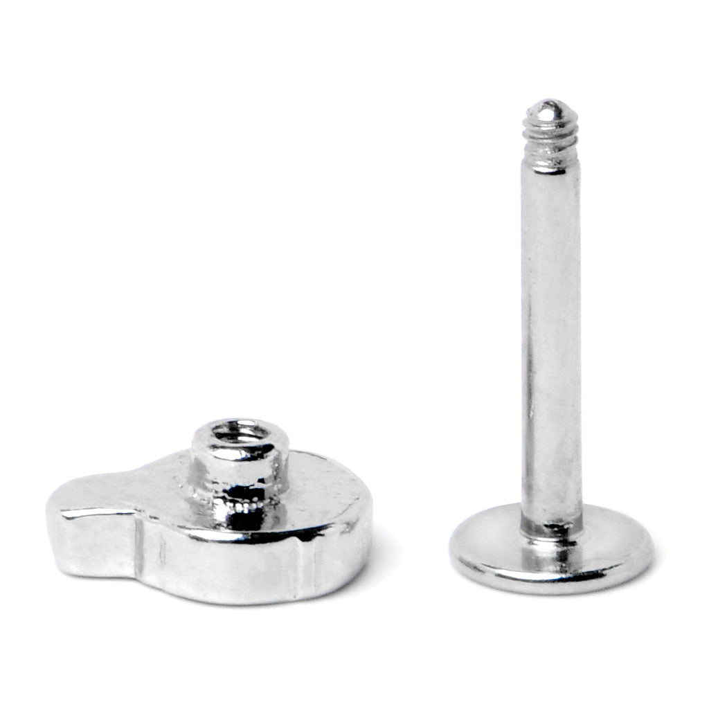 BodyCandy 16G 5/16 Sweet Happy Leprechaun St Patricks Labret Monroe Tragus — alternative angle