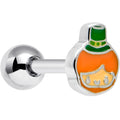 BodyCandy 16G 1/4 Sweet Happy Leprechaun St Patricks Cartilage Tragus Earring — main product shot