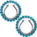 BodyCandy Clip On Fake Nipple Ring Set - Pink, Blue or Clear — lifestyle context