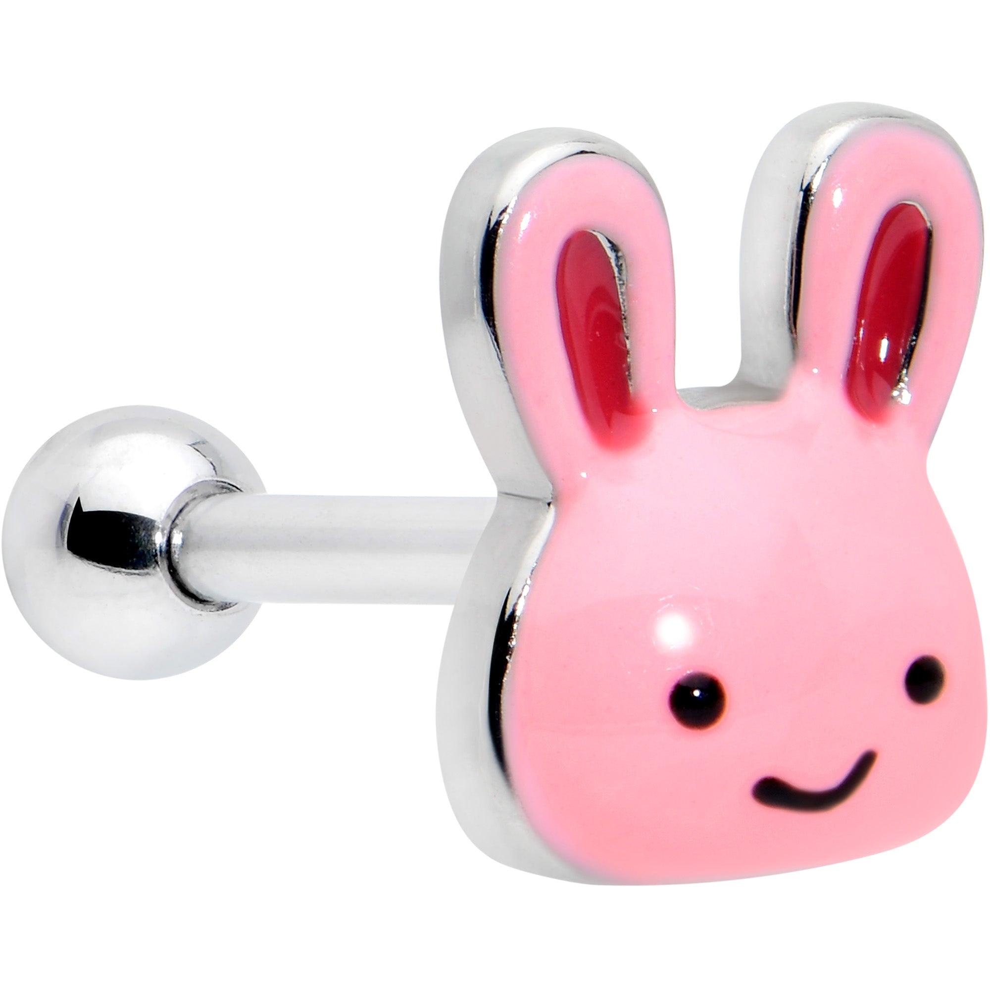 BodyCandy 16G 5/16 Kawaii Cutie Easter Bunny Cartilage Tragus Earring — main product shot