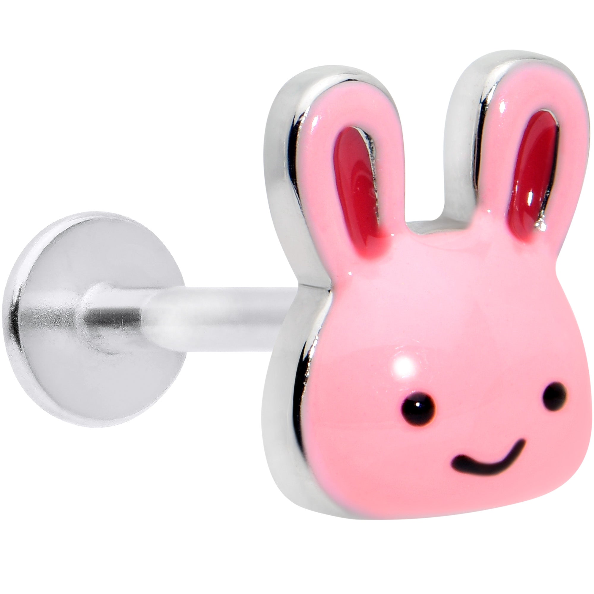 BodyCandy 16G 5/16 Kawaii Cutie Easter Bunny Labret Monroe Tragus — main product shot