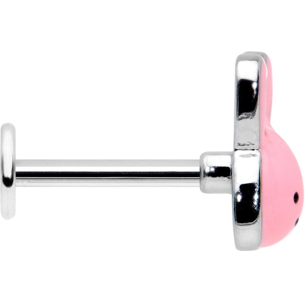 BodyCandy 16G 5/16 Kawaii Cutie Easter Bunny Labret Monroe Tragus — lifestyle context