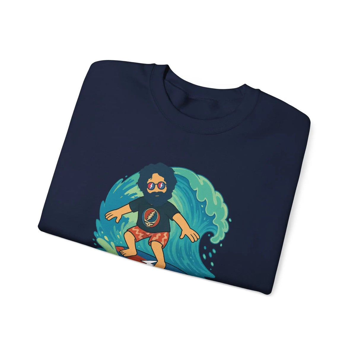 Surfing Jerry Life is Dead Crewneck