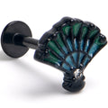 BodyCandy 16G 5/16 Serenity Ocean Magic Sea Shells Labet Tragus Earring — main product shot