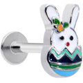 BodyCandy 16G 5/16 Easter Egg Bunny Labret Monroe Tragus — main product shot