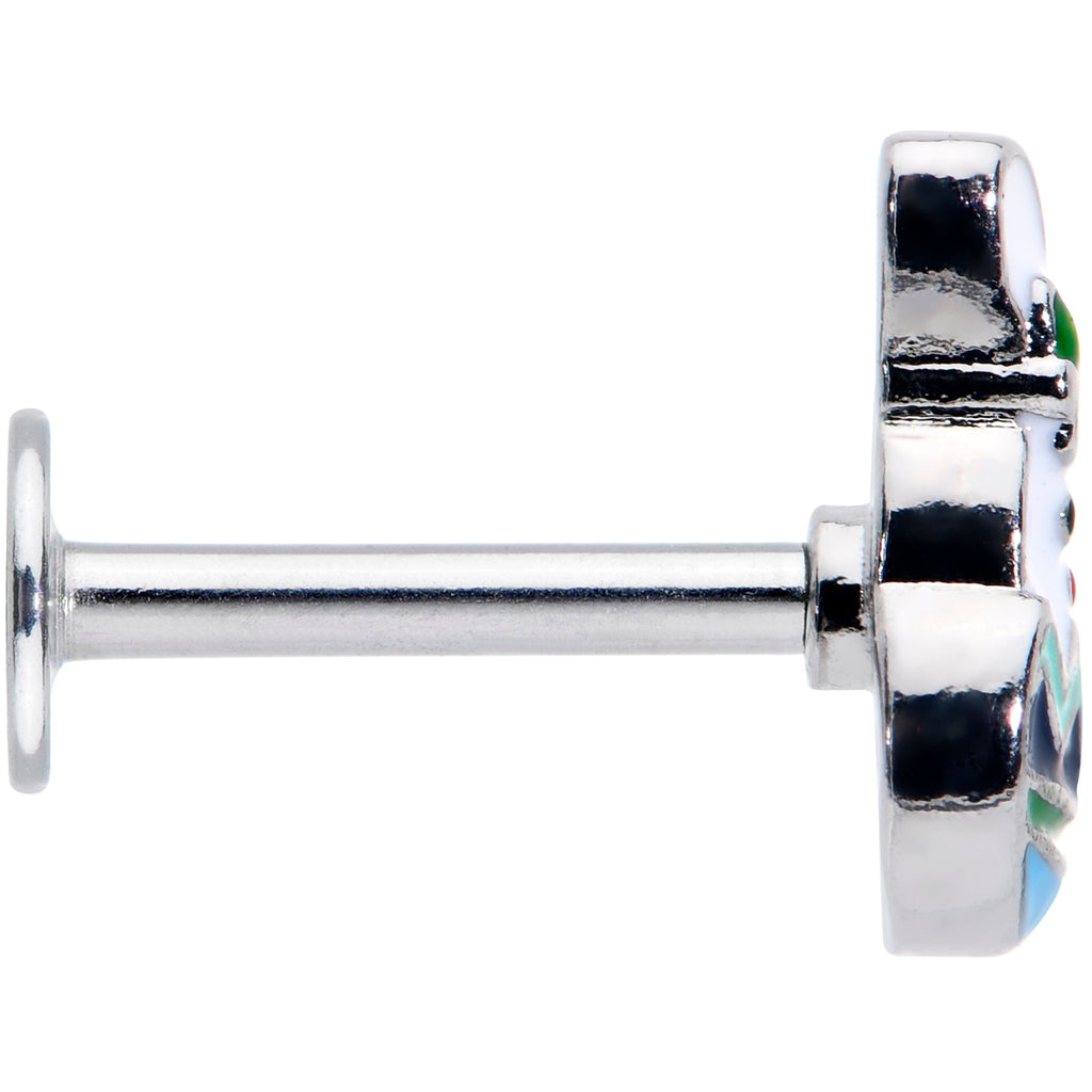 BodyCandy 16G 5/16 Easter Egg Bunny Labret Monroe Tragus — alternative angle