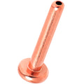 BodyCandy 16G 5/16 Rosy Hue ASTM F-136 Implant Grade Titanium Threadless Post Only Labret — main product shot