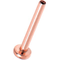 BodyCandy 18G 5/16 Rosy Tone ASTM F-136 Implant Grade Titanium Threadless Post Only Labret — main product shot