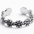 BodyCandy Midi Ring Flower Row Toe Ring — main product shot