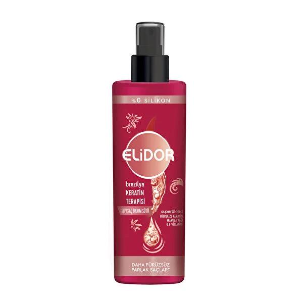 Elidor Brazilian Keratin Therapy Hair Care Lotion 200ml - Silky Smooth
