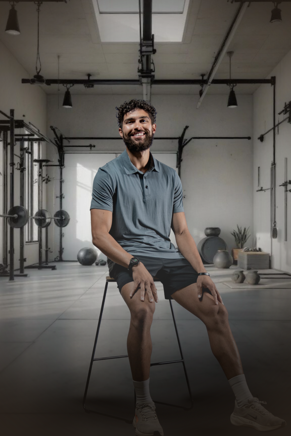 Varlo Varlo Men's Terra Recovery Polo (Ash Gray) — comparison shot